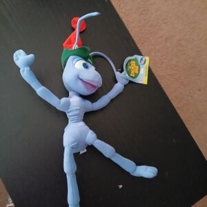 Pixar's A Bugs Life Flik Stuffed Character From 1998 Special Edition